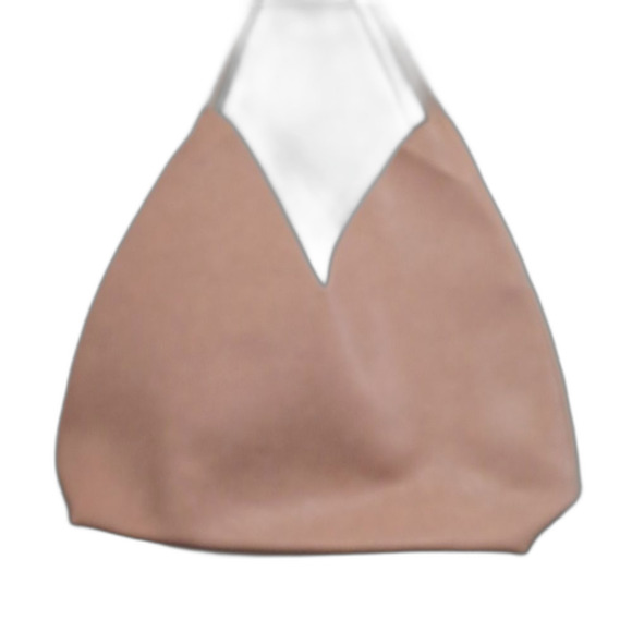 Ulta Beauty Tote Bag Blush Pink Faux Vegan Leather Hobo Shoulder NWOT Minimalist - Picture 6 of 11